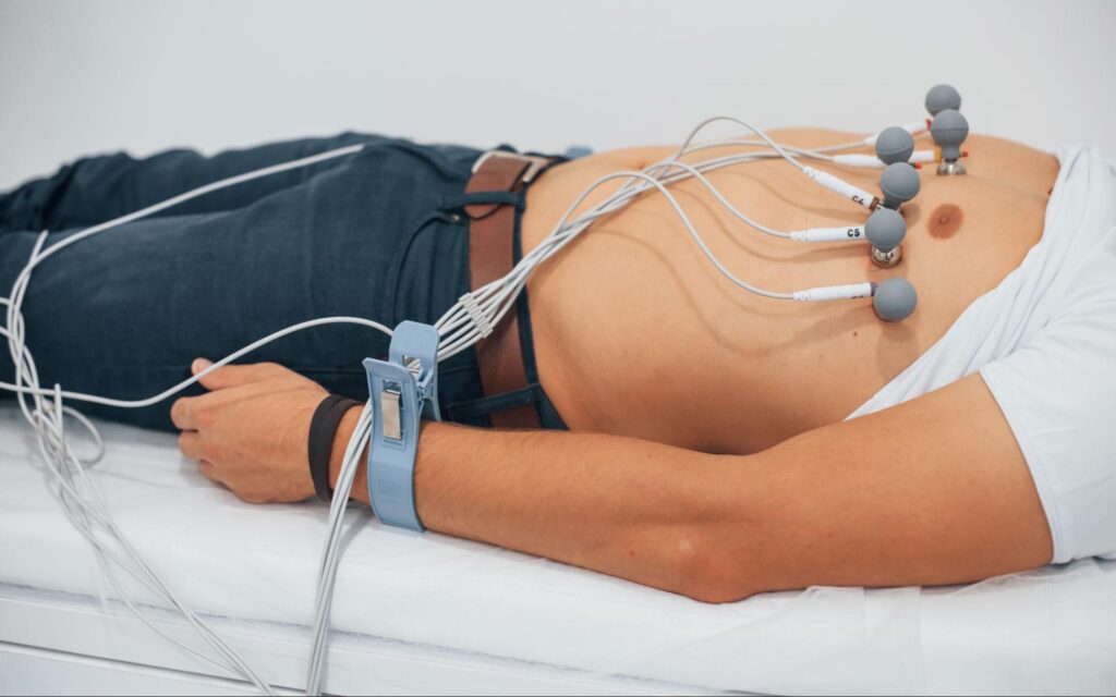 ขั้นตอนการตรวจคลื่นไฟฟ้าหัวใจ EKG