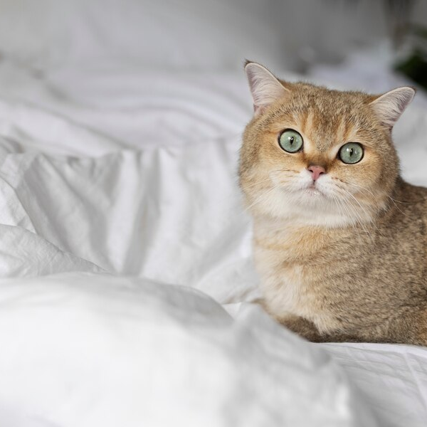 แมวฉี่ใส่ที่นอน